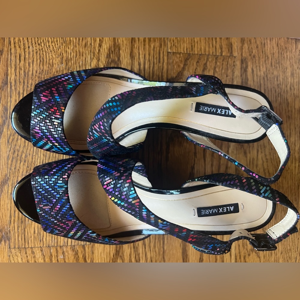 Alex Marie Slingback Wedge Heels